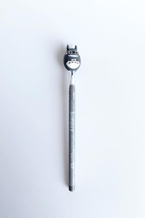 Simply Yumurtlayan Kalem Totoro Başlıklı Gri