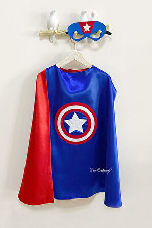 Pelerin Maske Set Captain America