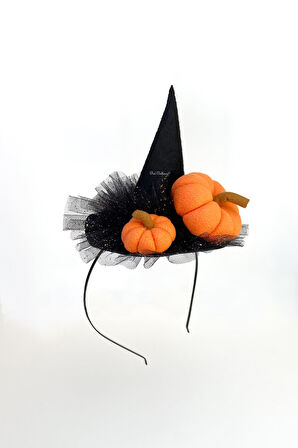 Halloween Balkabağı Cadı Tac