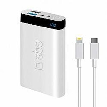 Global İntelligent WNE0308 10000 mAh Hızlı Şarj Powerbank