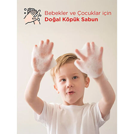 Babyton Çocuklar İçin Doğal Köpük Sabun Naturel