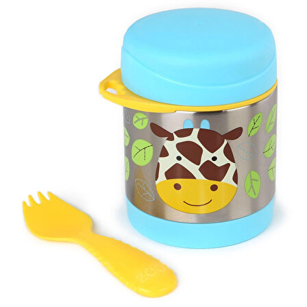 Skip Hop Zoo Paslanmaz Çelik Termos 325 ml Zürafa