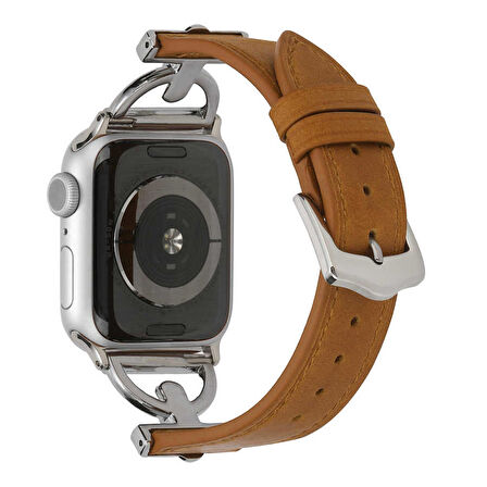 ​​​Apple Watch Ultra 49mm KRD-53 Deri Tasarım Kordon