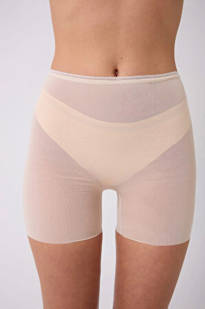 Freshness 0024 Lazer Kesim Tül Boxer Korse