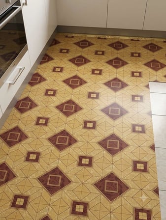 Muşamba  150 CM X 3  METRE  0.5 MM Yer Kaplama Zemin Döşeme Örtüsü BALKON MUŞAMBASI MUTFAK DÖŞEME  