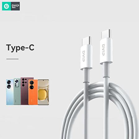 Global L36 6A 120W Type-C to Type-C 1M Süper Hızlı Data ve Şarj Kablosu