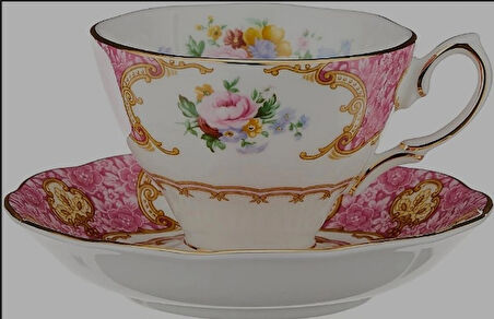 Vintage Royal Albert Lady Carlyle  İngiliz Çay Fincanı