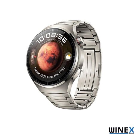 Global Watch 4 Pro Curved Amoled Ekran Android İos HarmonyOs Uyumlu Akıllı Saat Gümüş WNE0952