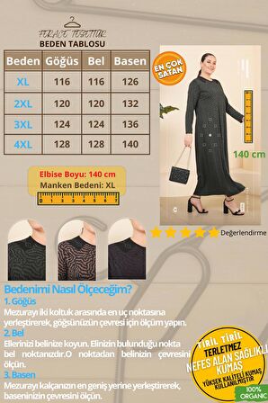 Kadın Buyuk Beden Zebra Desenli Uzun Tesettur Giyim Elbise
