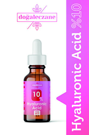 Hyaluronik Asit %10 Serum Kırışıklık Karşıtı nemlendirici Hyaluronic Acid Asit %10 1 Adet 30 ml Cam