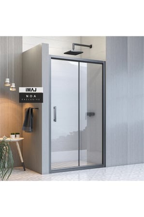 İmaj Banyo Noa İki Duvar Arası 1 Sabit 1 Sürgü Duşakabin