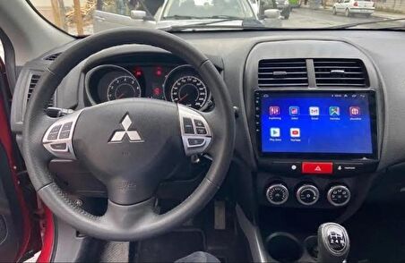 MİTSUBİSHİ ASX UYUMLU 10 İNCH EKRAN MULTİMEDYA CARPLAY, NAVİGASYON 4GB RAM 64GB HAFIZA 