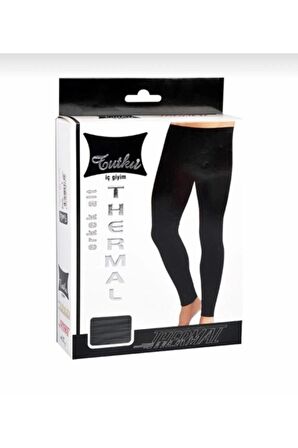 Erkek Siyah Termal Tayt Içlik