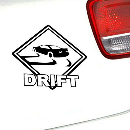 Drift Araba Sticker Yapıştırması 2