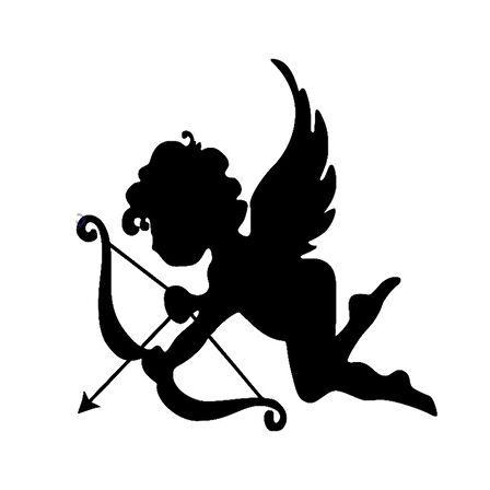 Eros Aşk Sticker Çıkartma 15cm