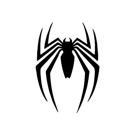 Örümcek Sticker Yapıştırma 17cm