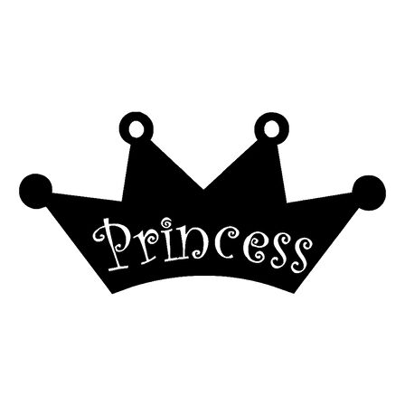 Princes Taç Sticker 15cm