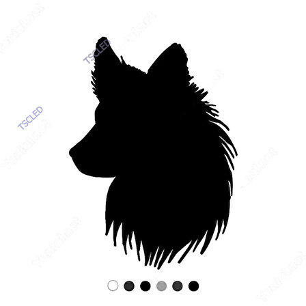 Sakin Duran Kurt Sticker 15cm