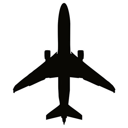 Uçak Araba Sticker Dizüstü Bİlgisayar Sticker 2