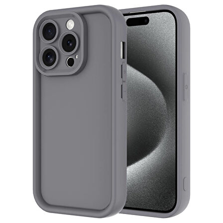 iPhone 15 Pro Kılıf Kamera Korumalı Ananas Silikon Kapak
