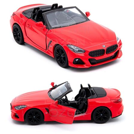 Kinsmart BMW Z4 1:36 Çek Bırak Ölçek Diecast Model Araba