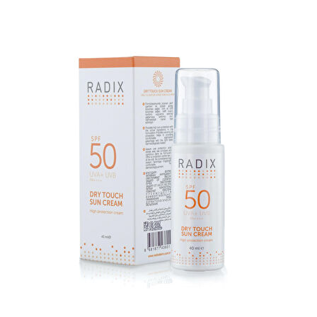 RADIX DRY TOUCH SUN CREAM HIGH PROTECTION SPF 50 40ML