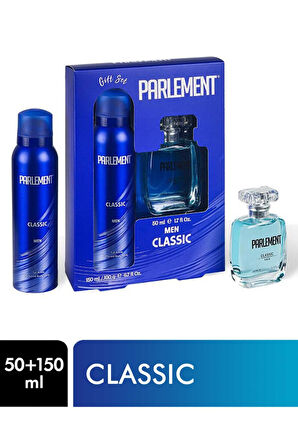 Erkek Parfüm 50 Ml + Doedorant 150 Ml Classic
