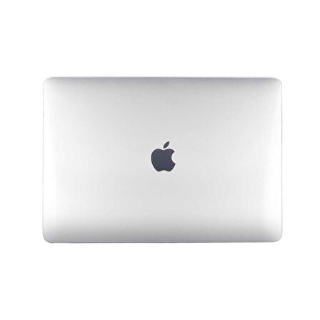 Macbook 13.3' Air M1 A1932/A2179/A2337 Şeffaf Sert Koruma Kapağı Hava Kanallı Msofty