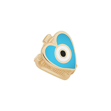 Kalp Nazar Boncuğu Charm