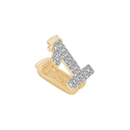 Taşlı Rakam Charm