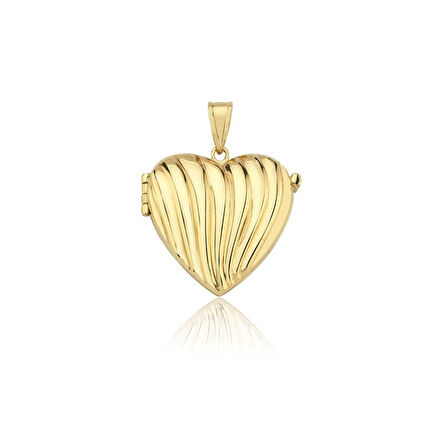 Term Kalp Kapaklı Kolye Ucu