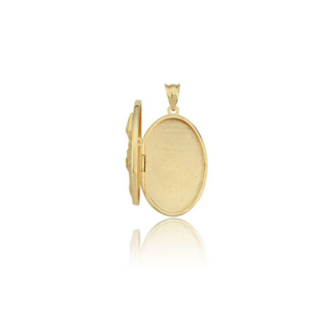 Karma Buket Mat Kapaklı Kolye Ucu