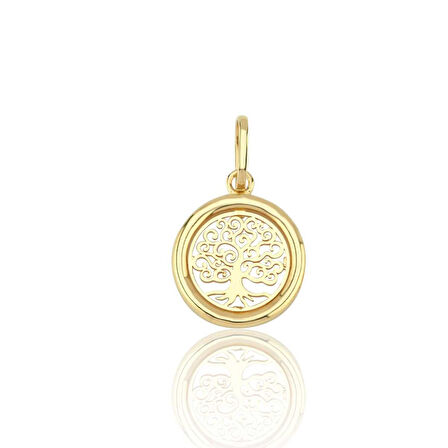 Yaşam Ağacı Halka Kolye Ucu
