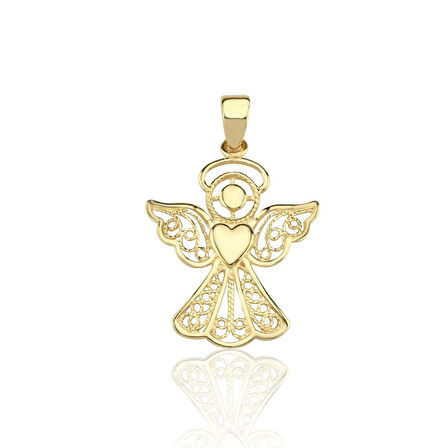 Angel Silhouette Kolye Ucu