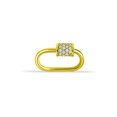 Taşlı Charm Kilidi