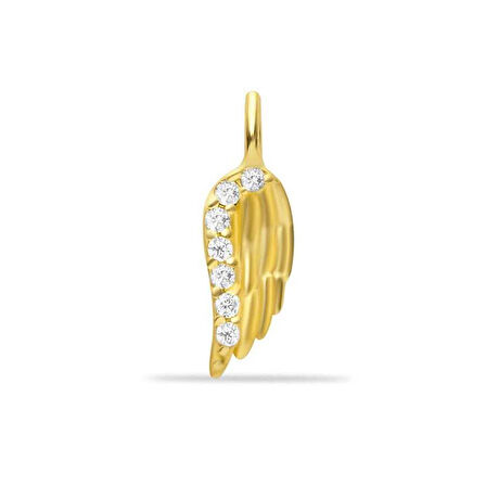 Taşlı Kanat Charm
