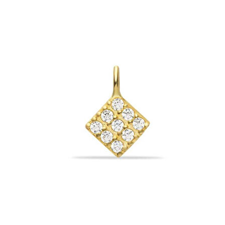 Taşlı Dörtgen Charm