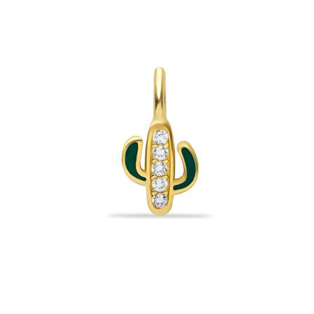 Taşlı Kaktüs Charm