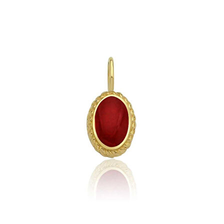 Kırmızı Mineli Vintage Charm