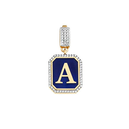 Taşlı Harf Charm