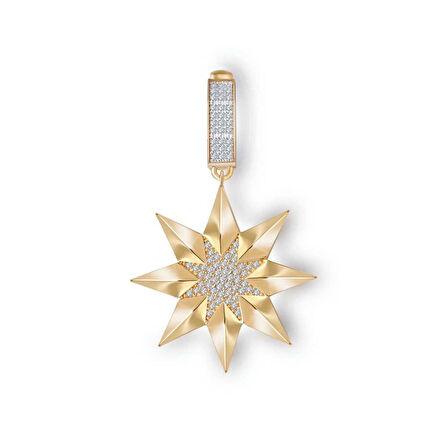 Taşlı Yıldız Charm