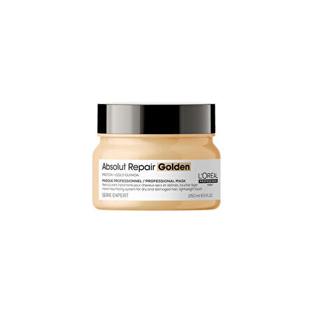 Loreal Absolut Repair Golden Kuru ve Yıpranmış Saçlar Için Onarıcı Light Maske 250ML