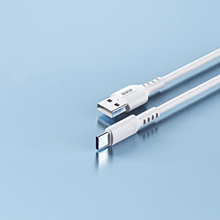 Global L14 6A 110W Fast Charging UsbA to Type-C Data ve Hızlı Şarj Kablosu 1M Beyaz
