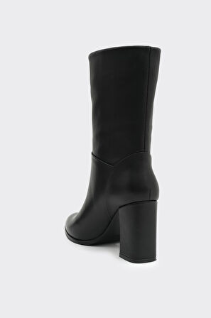 Hakiki Deri Kadın Kısa Çizme