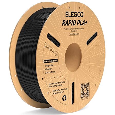 ELEGOO RAPID PLA Filament Siyah 1Kg