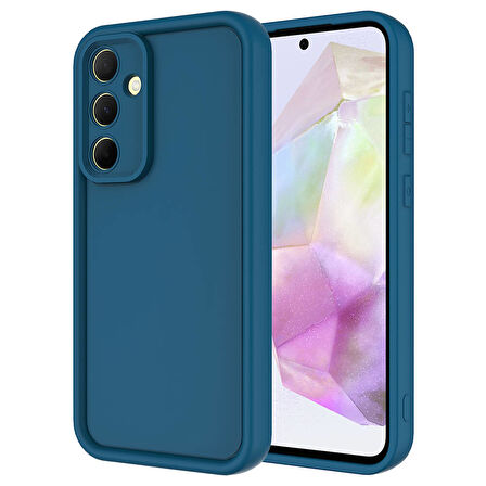 Galaxy A35 Kılıf Kamera Korumalı Ananas Silikon Kapak