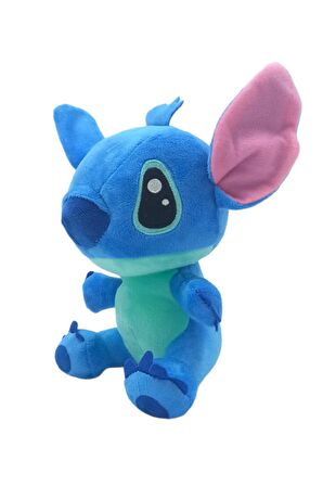 Lilo ve Stitch Hayranları için Mükemmel Hediye Peluş Lilo Figürü 20cm. Mavi, Vantuzlu