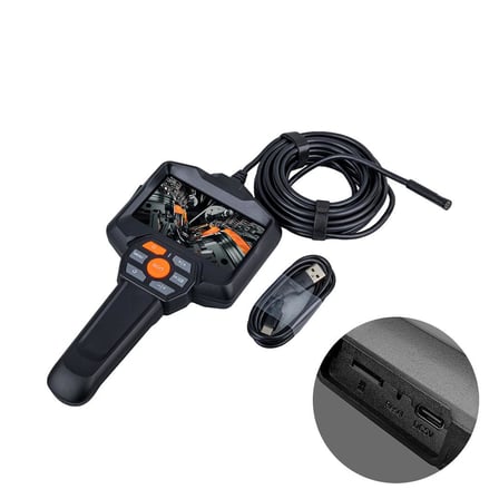POWERMASTER PM-14282 5 LCD EKRANLI ŞARJLI ENDOSKOP YILAN KAMERA