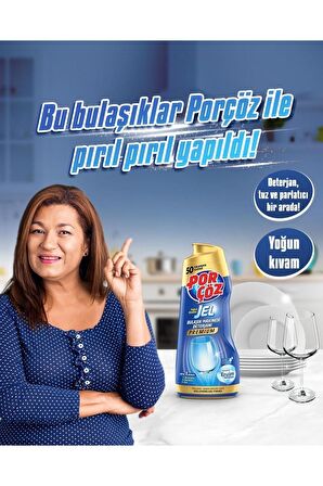 Porçöz Bulaşık Makinesi Deterjanı 900 Ml x 3 Adet