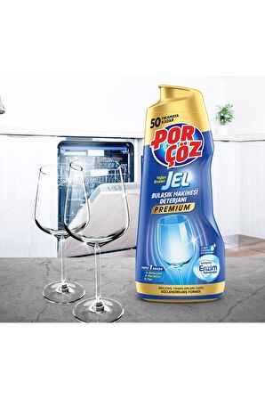 Porçöz Bulaşık Makinesi Deterjanı 900 Ml x 3 Adet